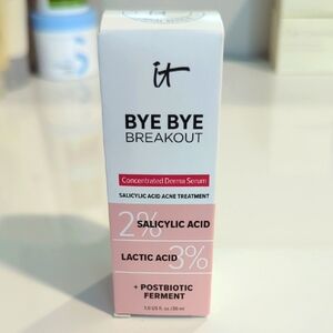 BNIB IT Cosmetics Bye Bye Breakout Concentrated 2% Salicylic Acid Derma Serum